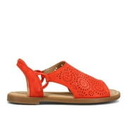 CLARKS Women Adult Women 5.5 26157688 Bright Orange Suede